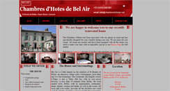 Desktop Screenshot of chambresdebelair.net